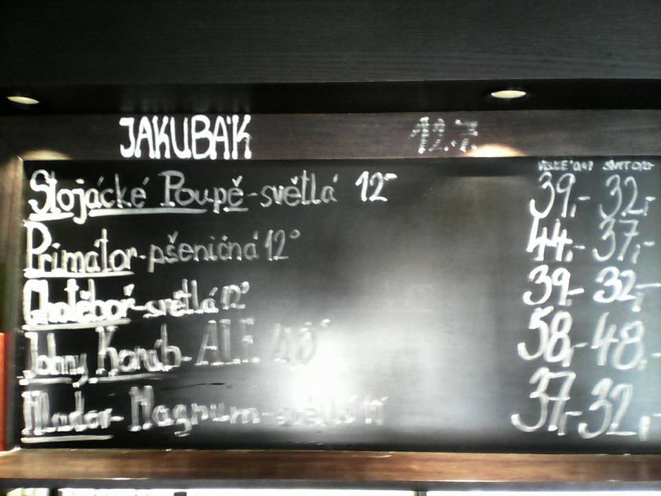 Výčep Na stojáka Jakubák 12.07.2016